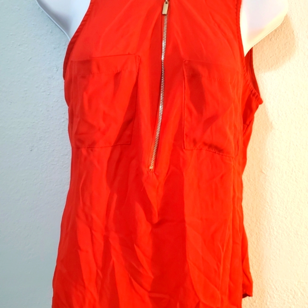 Soho Women's Red Sleeveless Top